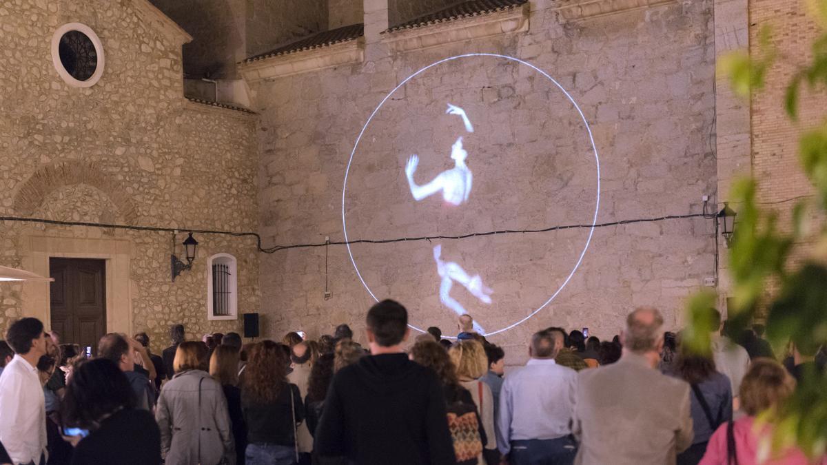 Una imagen de la Nit de l'Art del pasado año en Altea