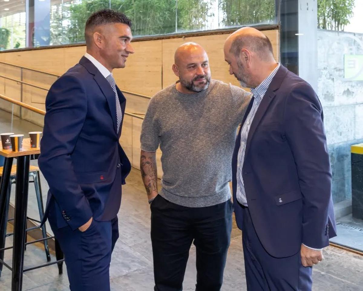 Manolo González, en la reunión de la RFEF entre árbitros y entrenadores