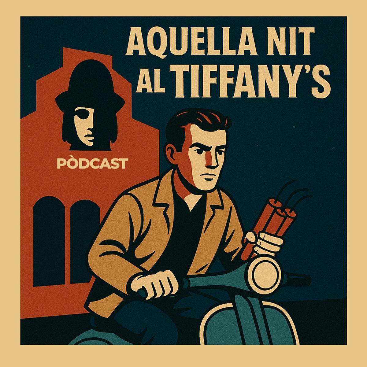 El cartell de la sèrie sonora "Aquella nit al Tiffany's".