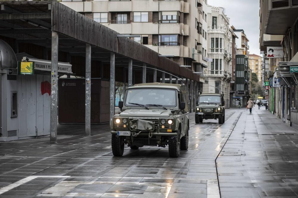 Las imágenes del Ejército de Tierra en Zamora