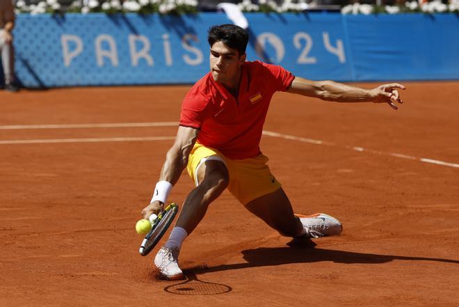 Tenis en los Juegos Olímpicos, Novak Djokovic - Carlos Alcaraz, en imágenes