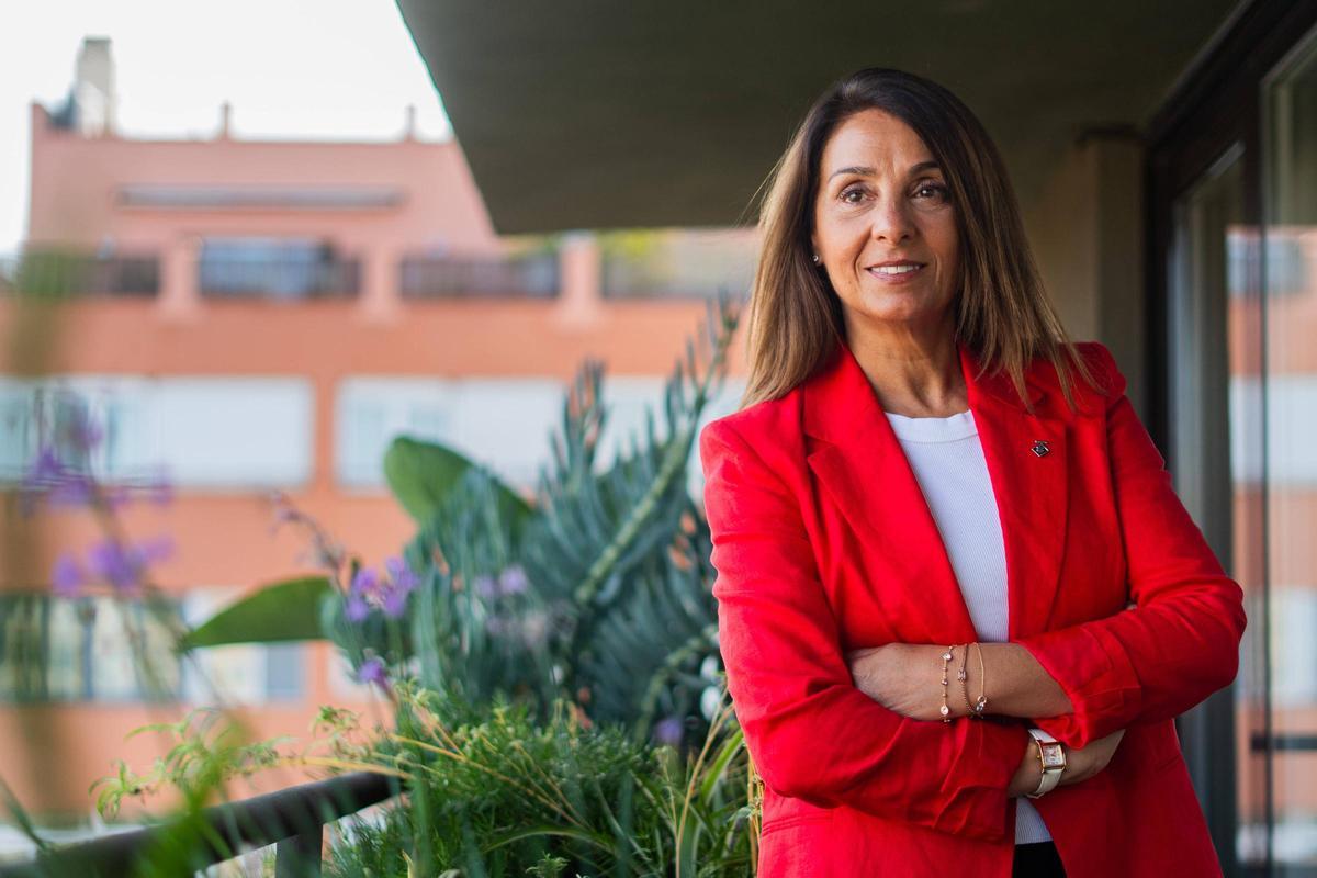 Meritxell Budó (Junts), presidenta de la Associació Catalana de Municipis (ACM) y alcaldesa de La Garriga, posa para EL PERIÓDICO.