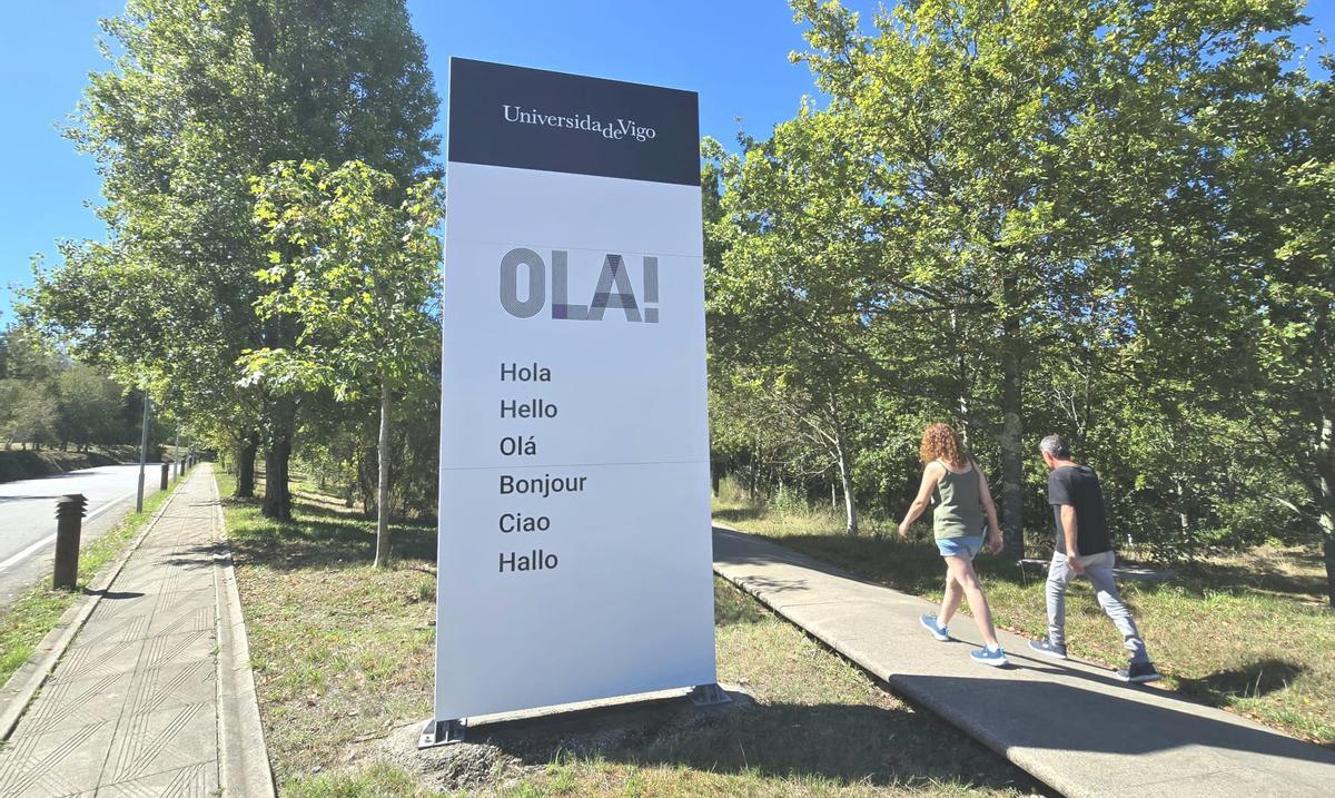 La Universidad de Vigo ya ha borrado la mala traducción de «hola» en chino y la corregirá en los próximos días.