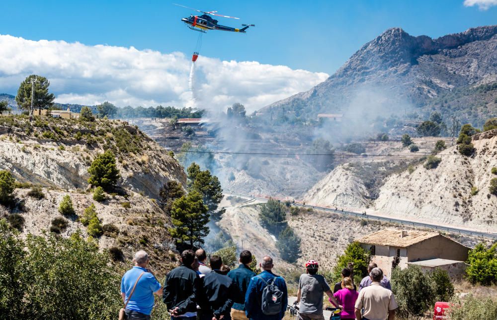 Incendio en Finestrat