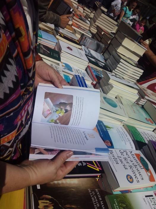 Palma se viste de libros por Sant Jordi