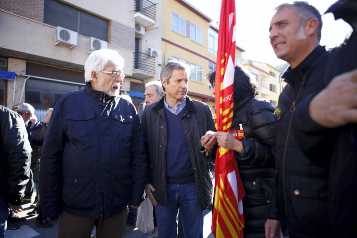 Manifestación en Andorra por una transición justa