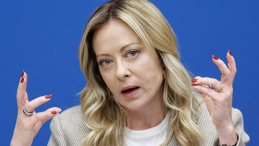 Meloni, sobre Trump: "Hay muchas cosas en las que no estoy de acuerdo con él, el derecho internacional debe ser defendido"