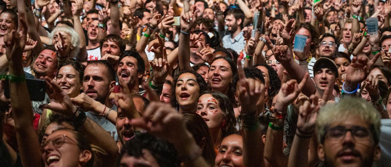 Imagen de la última jornada musical de la edición del FIB de este año.