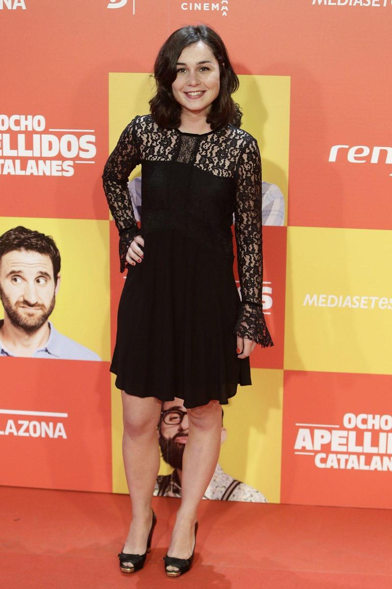 Nadia de Santiago en el estreno de 'Ocho apellidos catalanes'