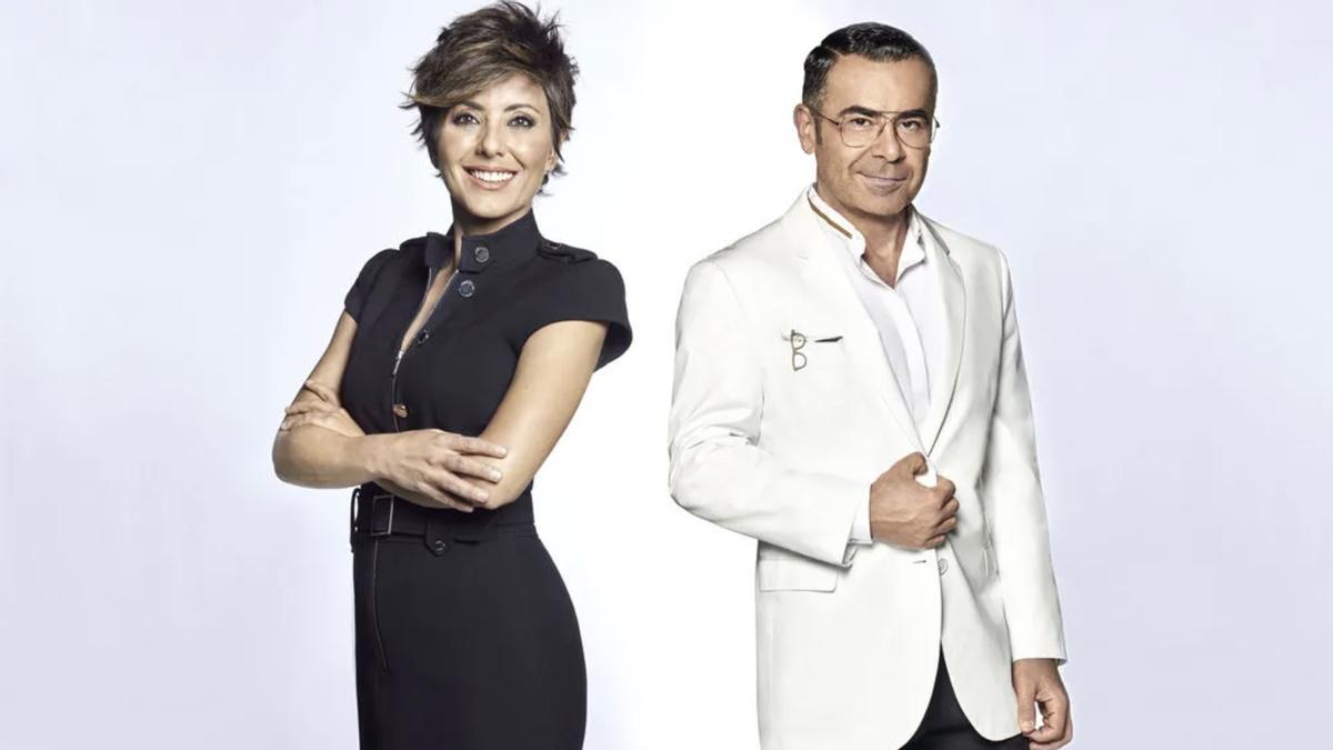 Sonsoles Ónega y Jorge Javier Vázquez, dos de los presentadores más populares de la cadena de Mediaset.