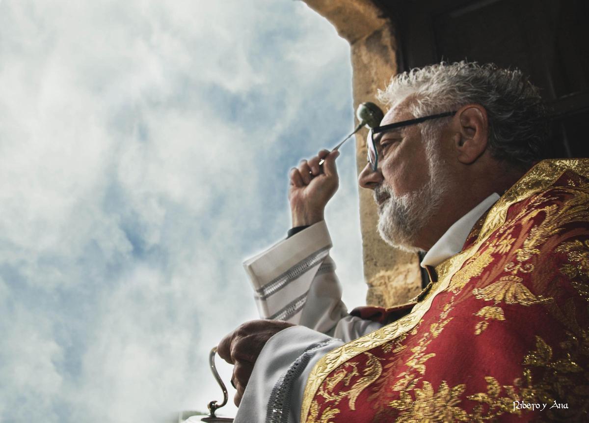 Bendición de la naturaleza en la Basílica de la Vera Cruz de Caravaca