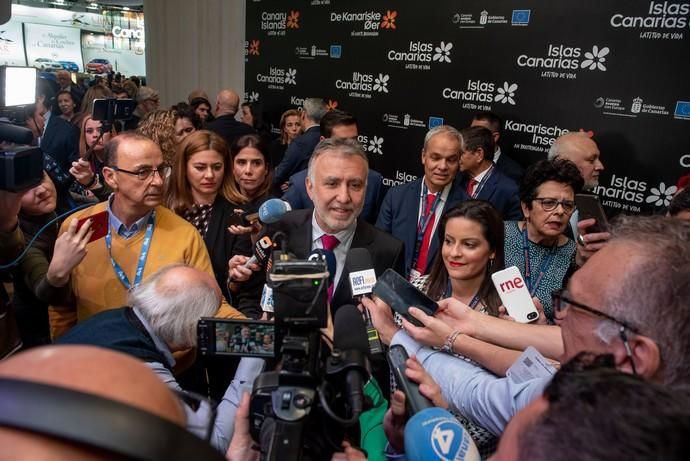 Pabellón de Canarias en la Feria Internacional de Turismo de Madrid FITUR 2020