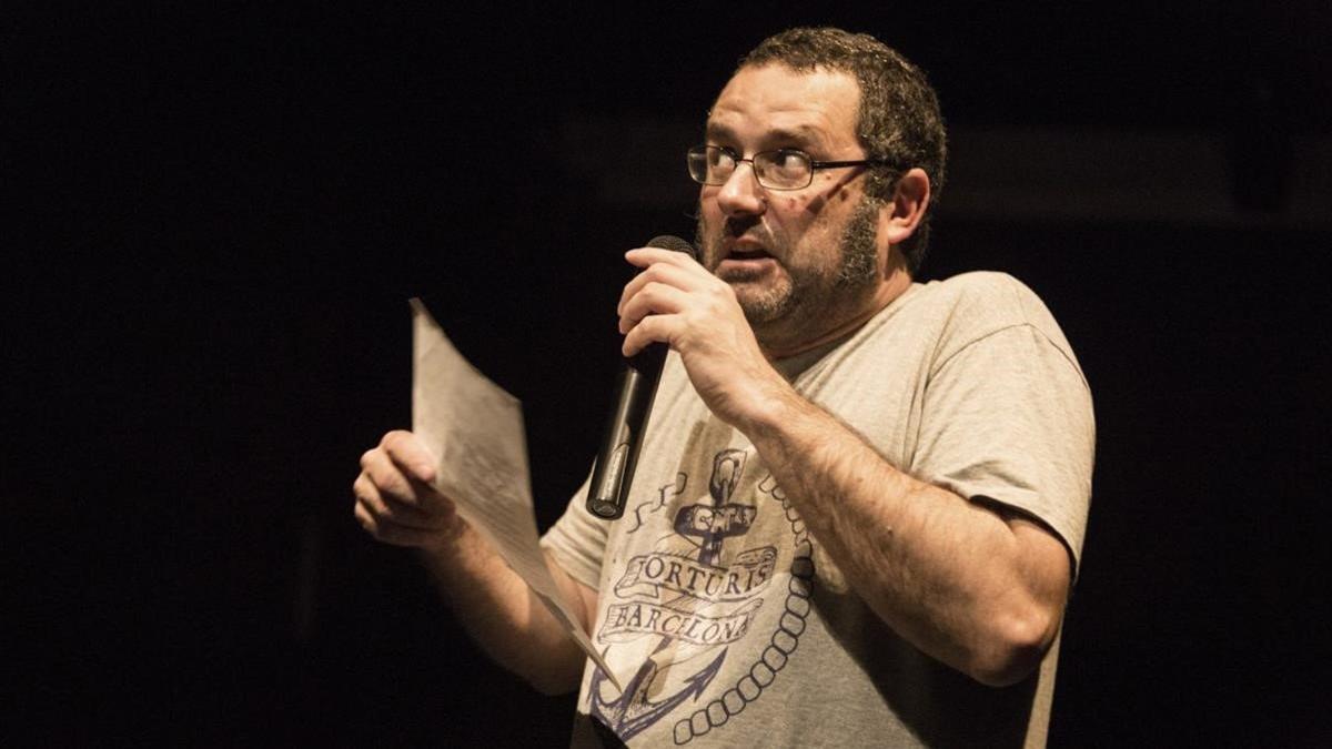 Roger Pelàez, en el Antic Teatre