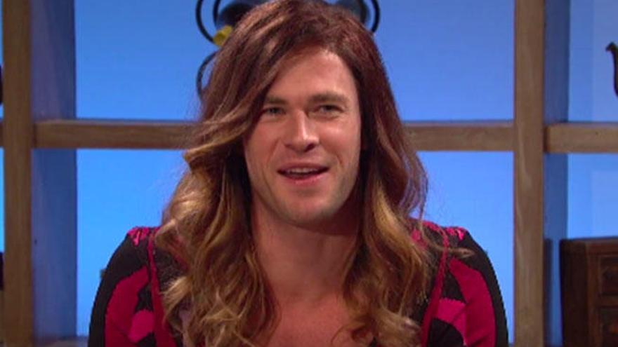 Chris Hemsworth, en 'Saturday Night Live'.