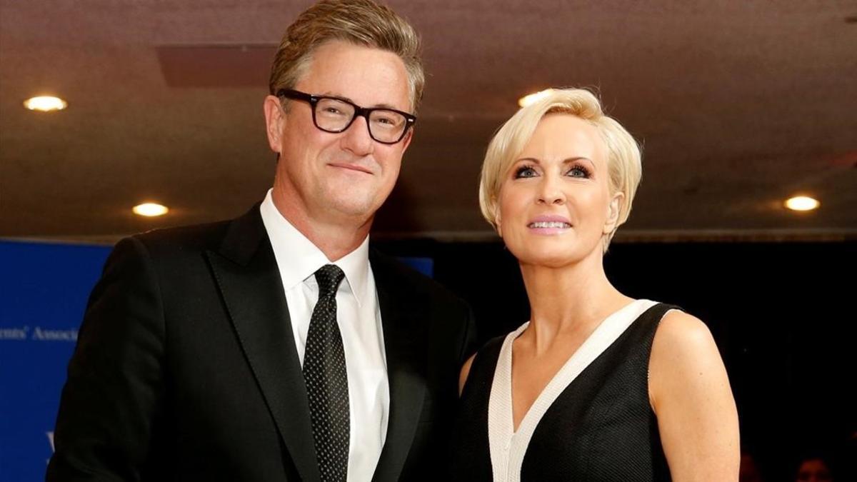 Joe Scarborough and Mika Brzezinski.