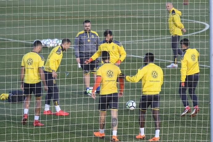 ENTRENAMIENTO DE LA UD LAS PALMAS