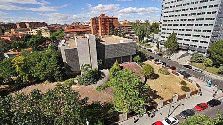 Edificio del Banco de España, sin obras desde hace dos años.