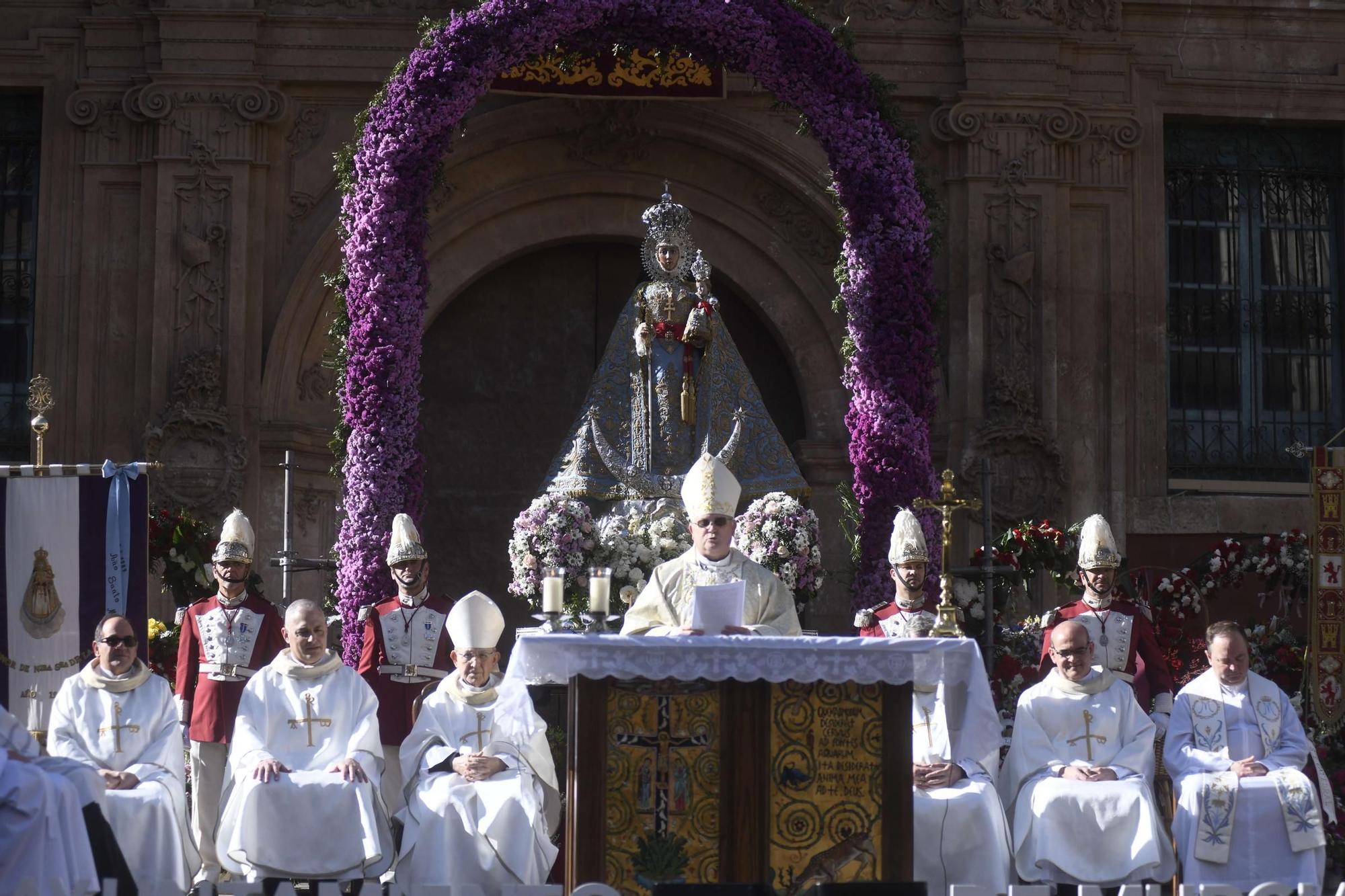 Misa huertana y procesión con la Virgen de la Fuensanta en el Bando de la Huerta