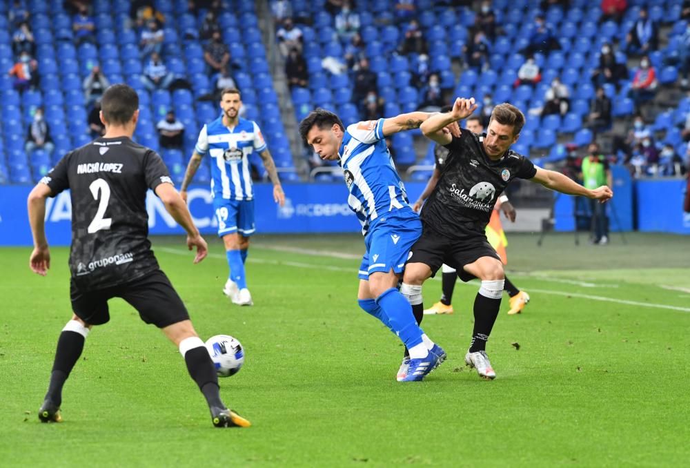 El Dépor gana en su debut en Segunda B