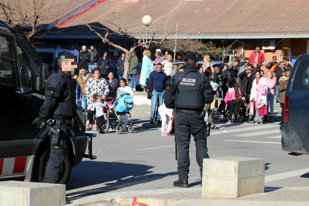 Operatiu al barri de Sant Joan de Figueres