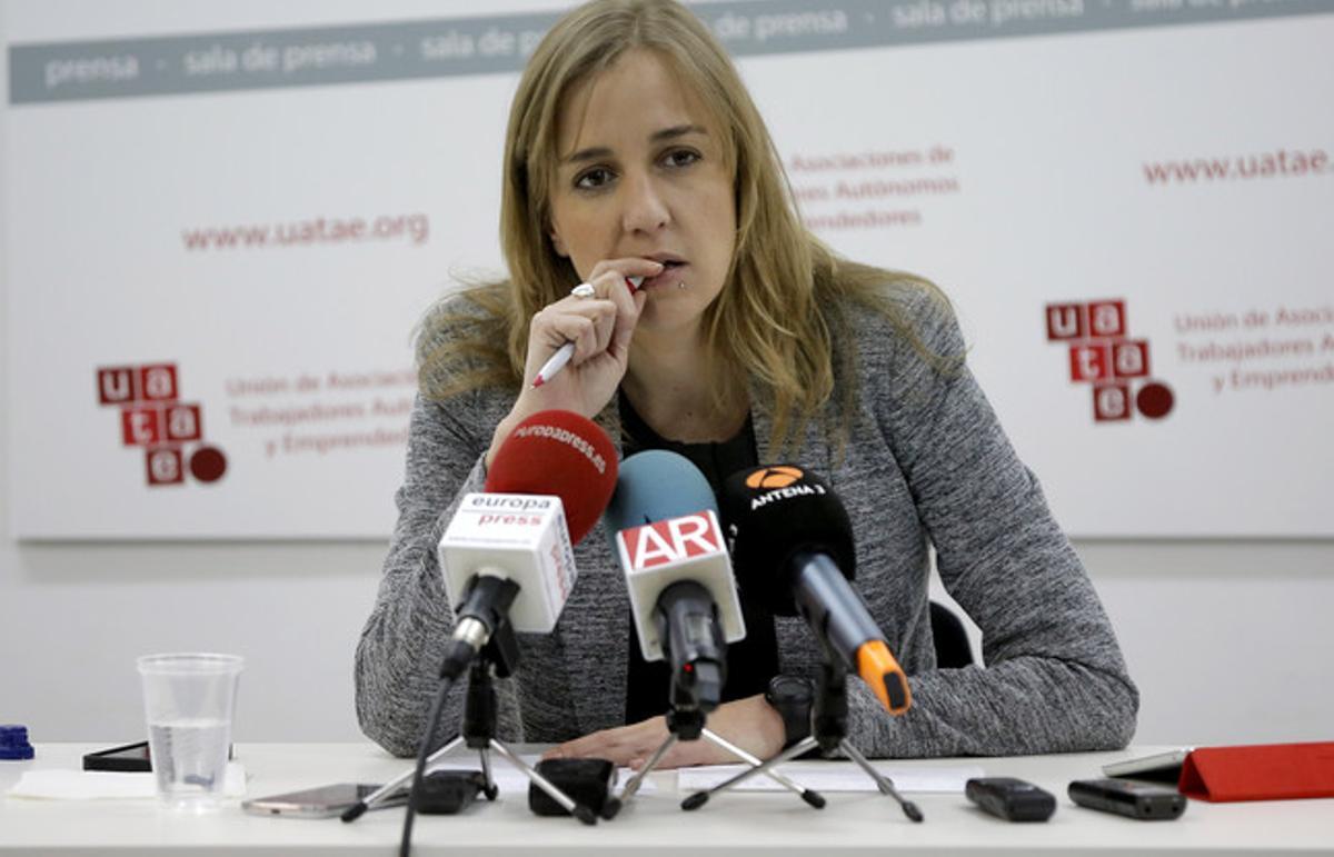 L’exdiputada d’IU Tania Sánchez, el març passat.