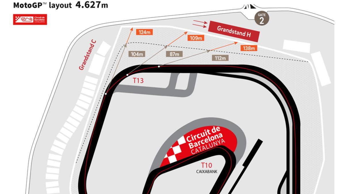 Así será la nueva configuración del Circuit de Catalunya