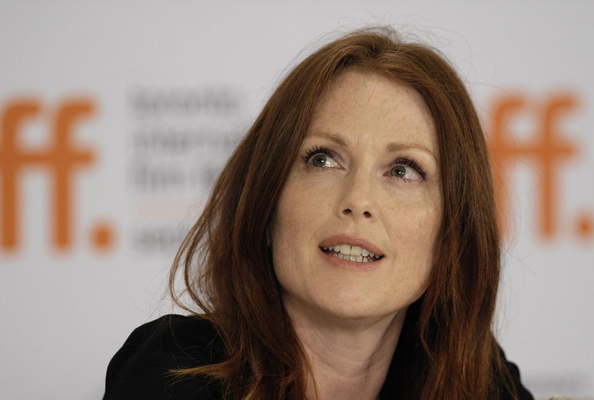 La actriz Julianne Moore.