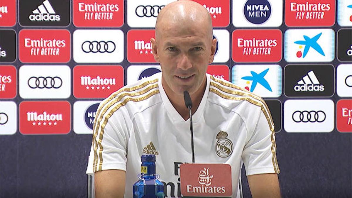 Zidane: "Lo de Hazard no es una recaída para nada"