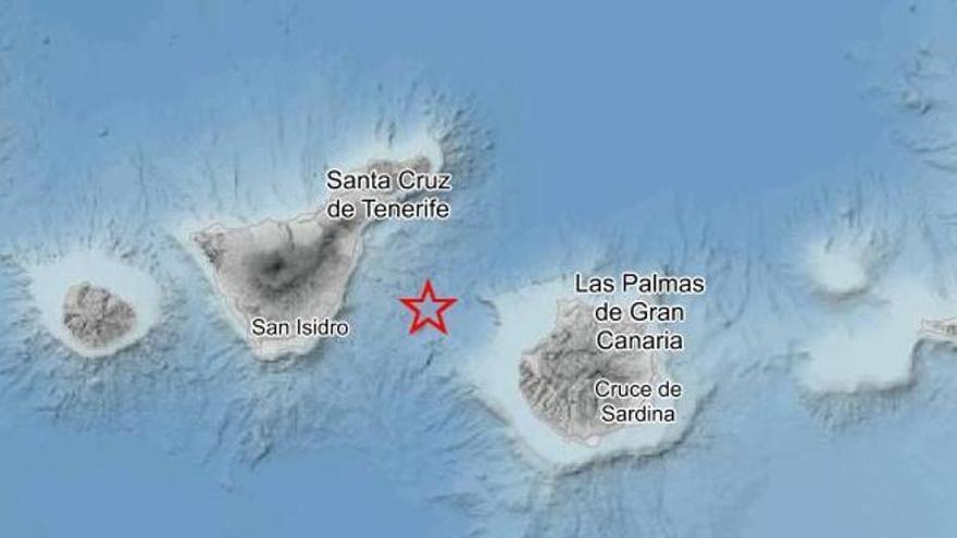 3.5-Magnitude Earthquake Recorded Near Enmedio Volcano Between Tenerife and Gran Canaria