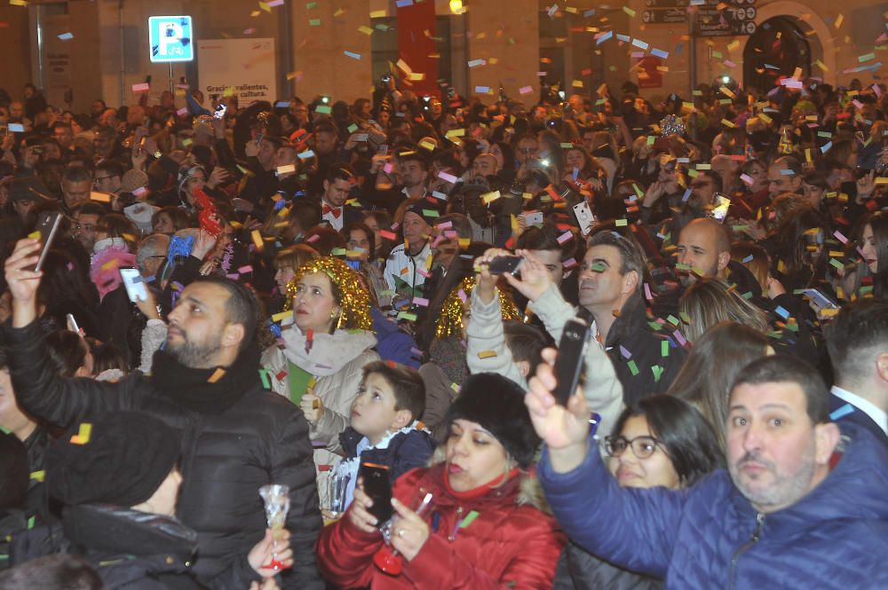 Nochevieja en el centro de Elche