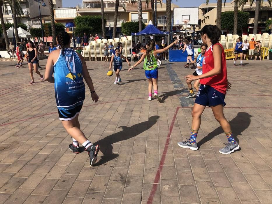 Campeonato de baloncesto 3x3 en La Ribera