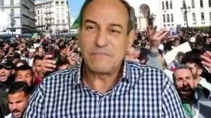 El periodista argelino Hichem Aboud durante una entrevista con Anouar Malek
