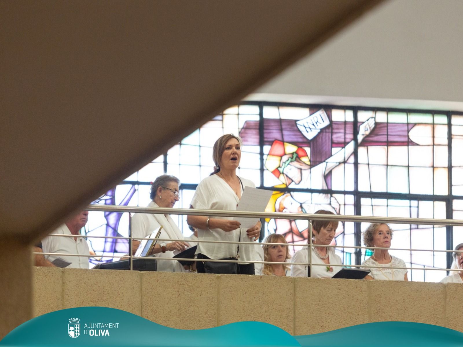 La lluvia respeta la procesión de Sant Francesc en Oliva