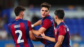 Pau Víctor golpea la puerta del primer equipo del Barça