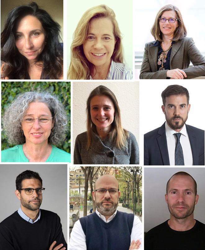 Astrid Barrio; Mar Aguilera; Lesley-Ann Daniels; Eva Anduiza; Elisenda Casañas; Pau Bossacoma; Marc Sanjaume-Calvet; Josep Lluís Martí y Marco Aparicio