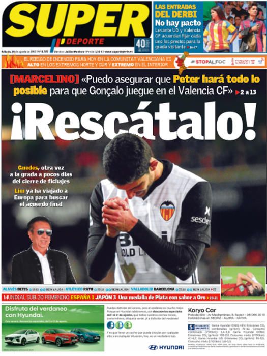 Así fue el fichaje de Guedes por el Valencia CF