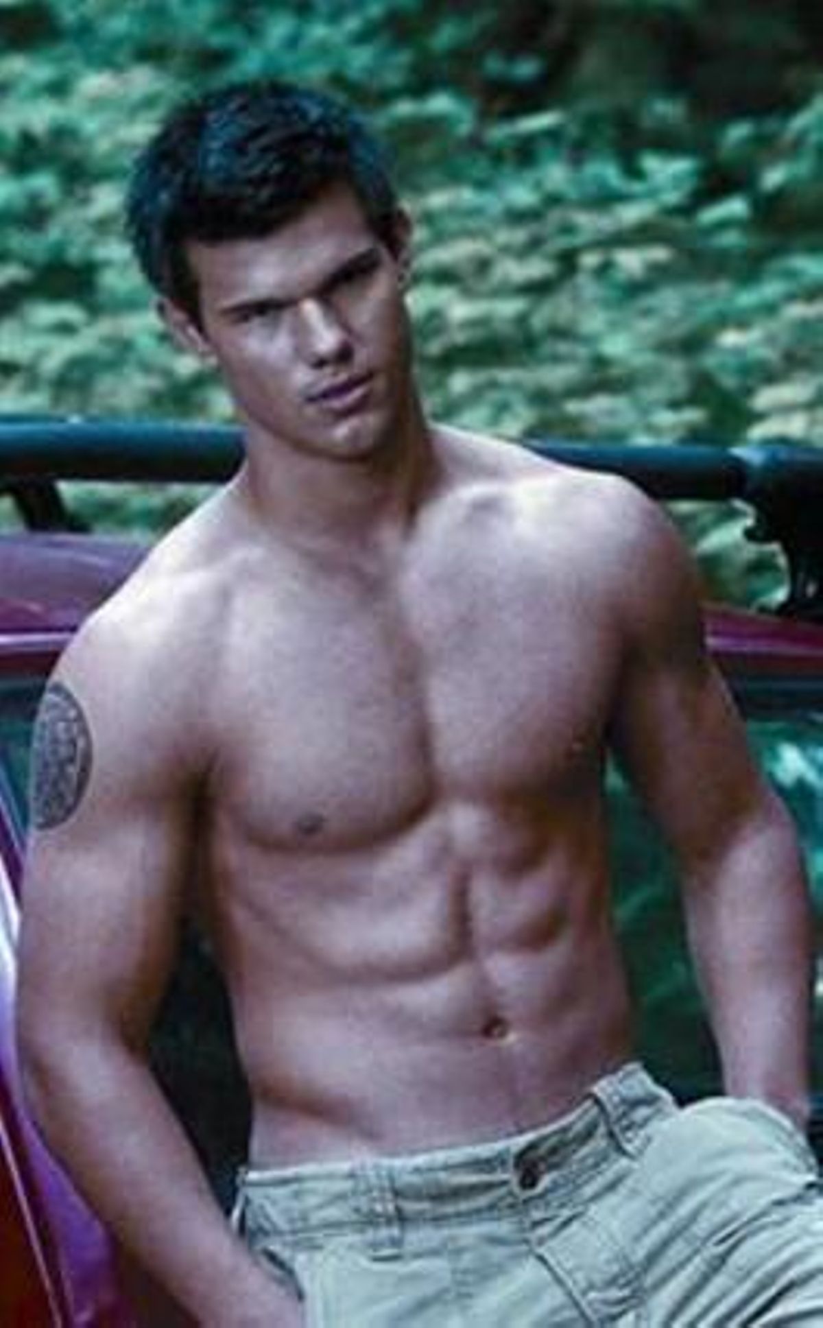 El ’vampir’ Taylor Lautner.