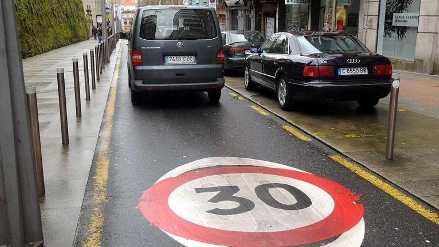 La velocidad 30 es obligatoria en toda la ciudad.