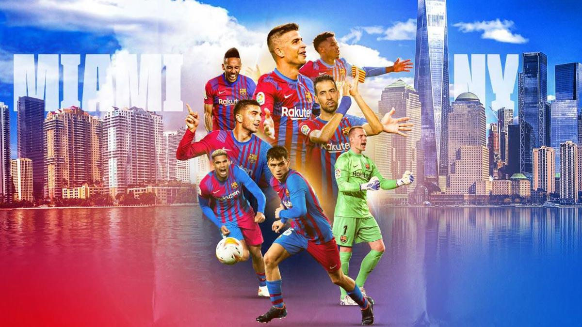 El Barça anuncia su gira por Estados Unidos