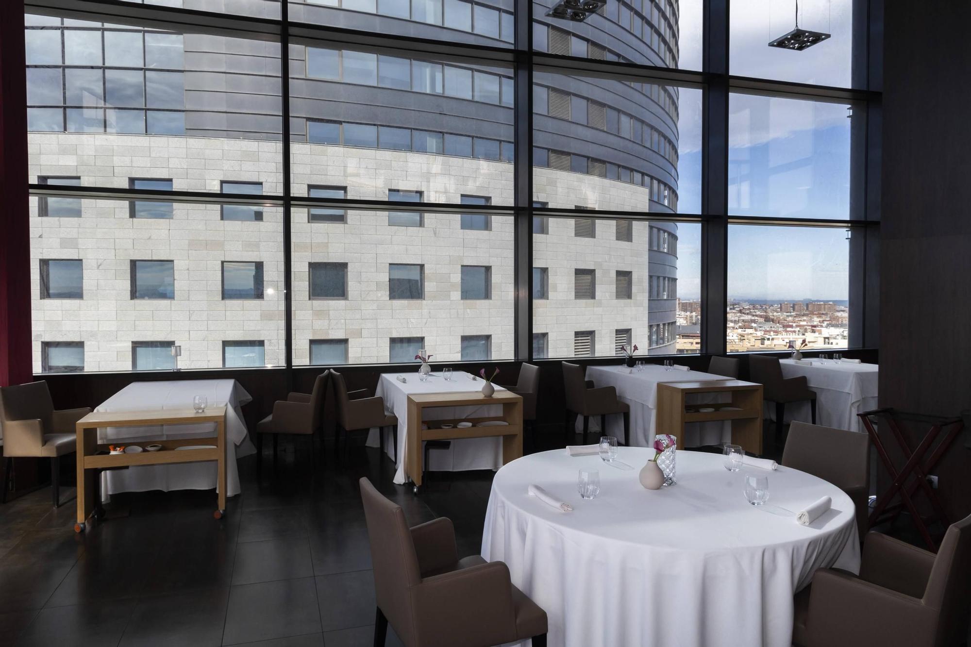 El restaurante Vertical de València, desde dentro