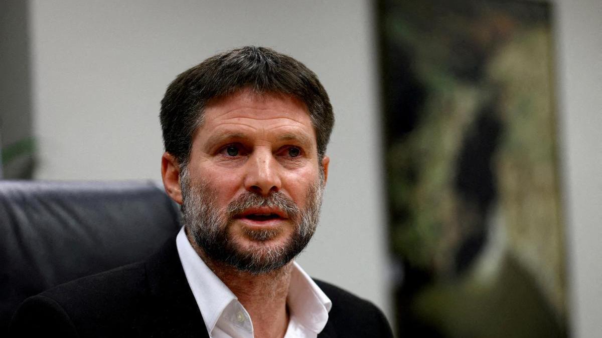 El ministro de finanzas israelí, Bezalel Smotrich.