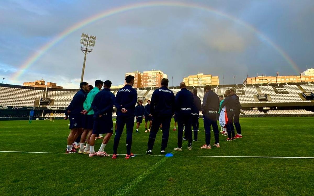 Entrenamiento del FC Cartagena