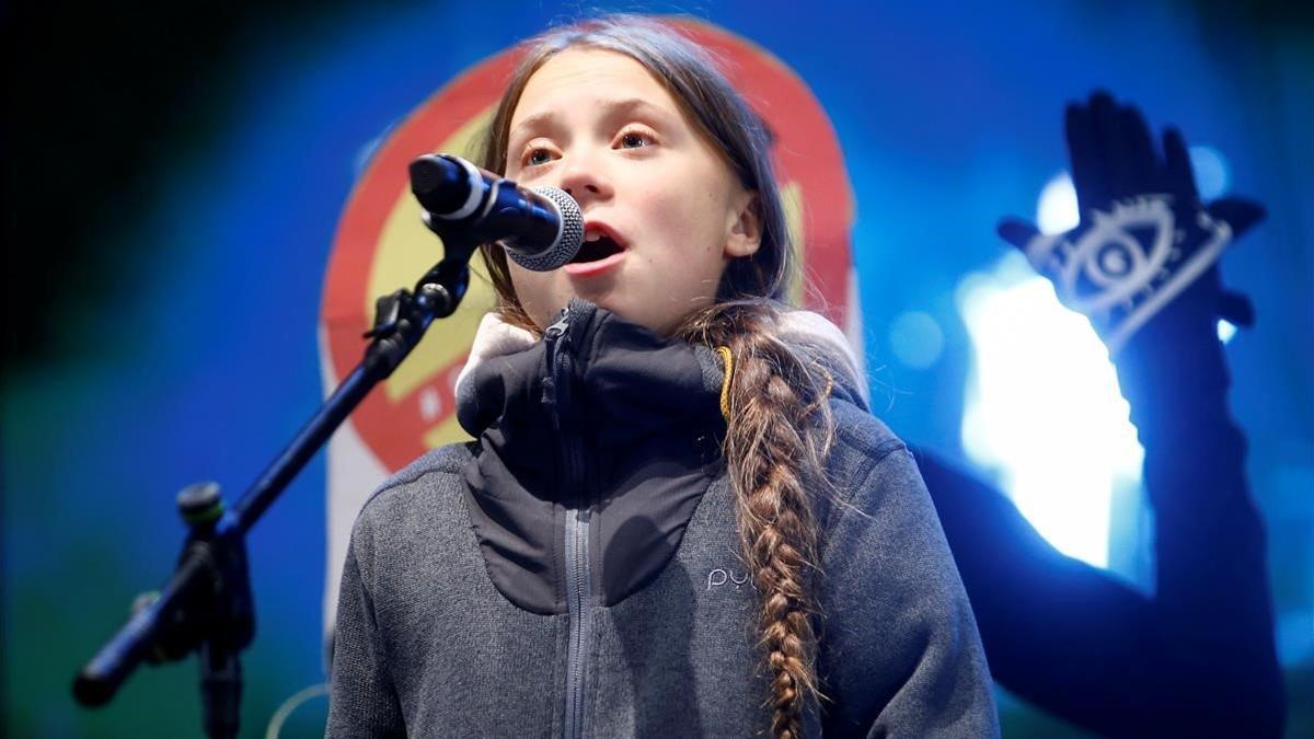 Greta Thunberg, en la Cumbre de Madrid