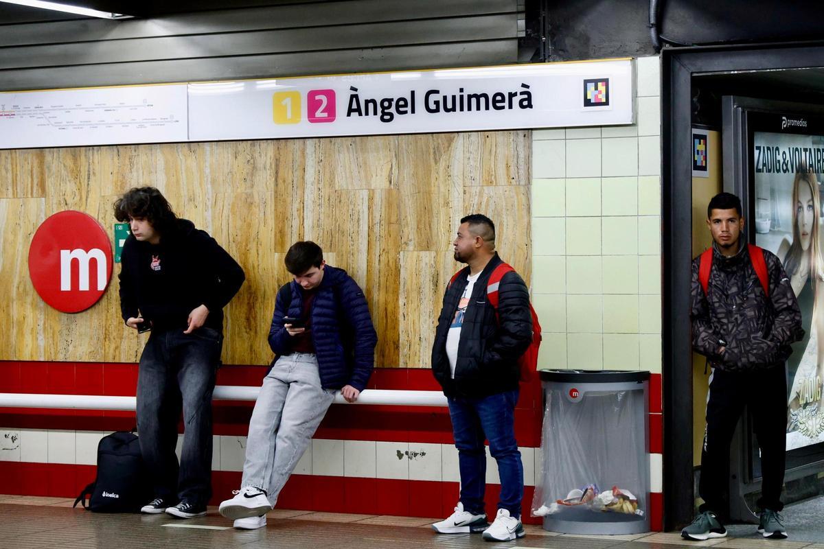 Caos en Metrovalencia: una avería eléctrica interrumpe la circulación en plena jornada de huelga