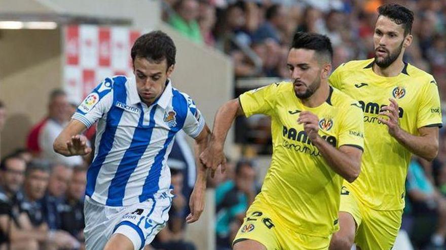 La Real Sociedad frustra el debut liguero del Villarreal en La Cerámica (1-2)