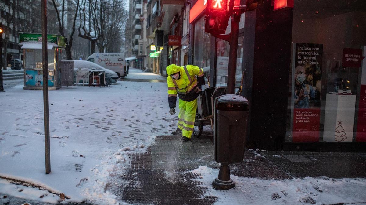 GALERÍA | Borrasca Filomena en Zamora, las imágenes del temporal