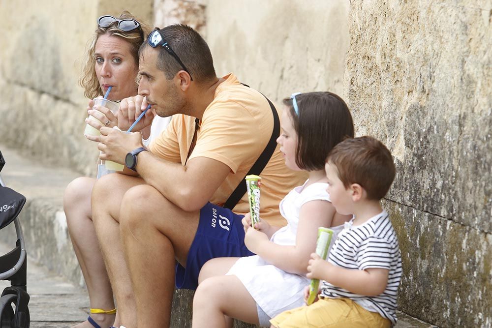 En imágenes la tercera jornada de la ola de calor en Córdoba