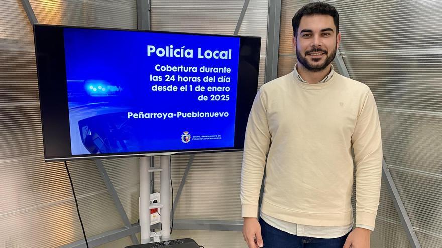 El responsable de la Policía Local de Peñarroya-Pueblonuevo, Juan José Del Río.