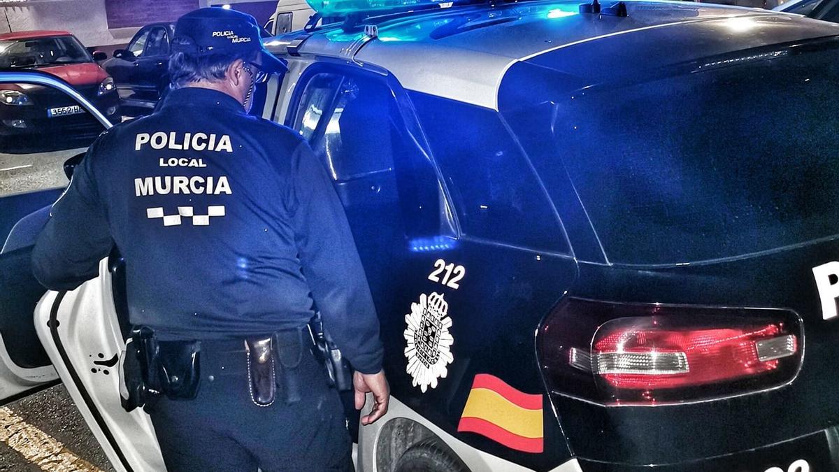 Un agente de la Policía Local de Murcia.
