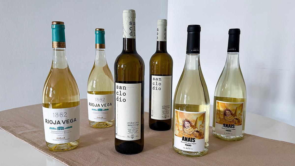 Selecció de tres vins blancs en els quals les dones marquen el rumb tècnic i estratègic